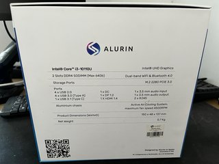 Mini PC Alurin i3 - 8GB RAM - 220GB SSD