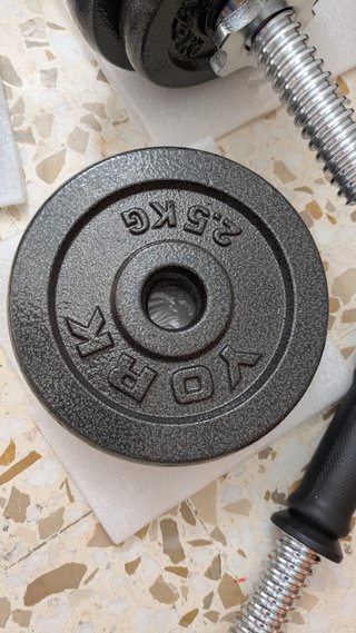 Mancuernas de gimnasio.20 kg.