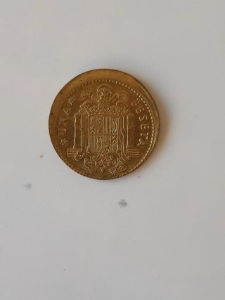 Moneda Peseta mal acuñada