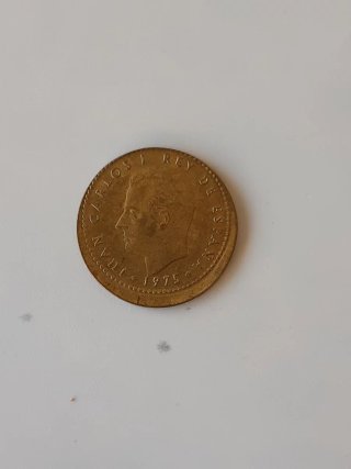 Moneda Peseta mal acuñada