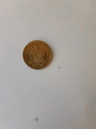 Moneda Peseta mal acuñada