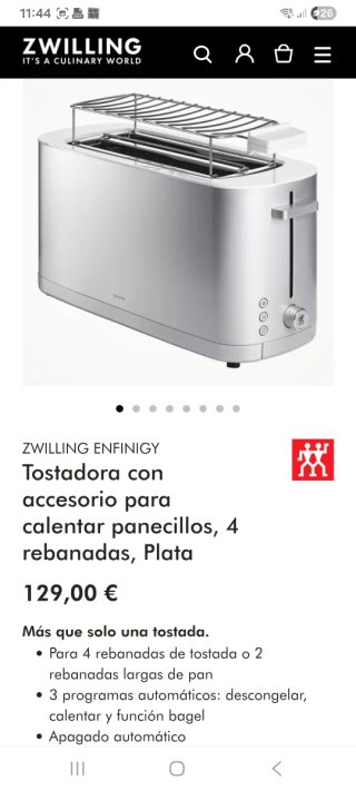 Tostadora Zwilling Blanca