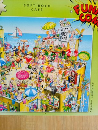 Puzzle 1000 piezas Soft Rock Café