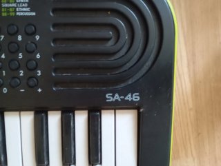 Piano/órgano teclado Casio SA-46