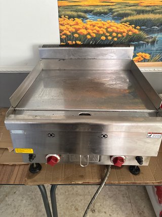 Plancha a gas industrial, precio negociable