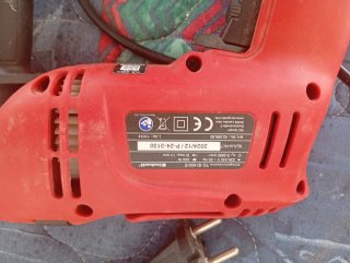 Taladro Einhell Rojo
