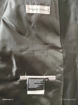Traje de hombre negro