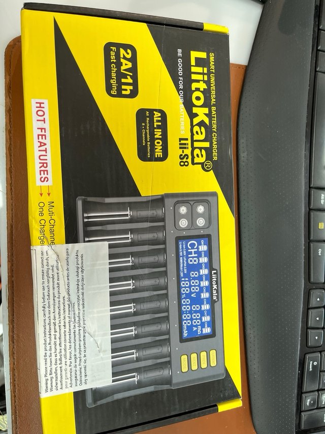 Cargador LiitoKala LII-S8 Baterías#005188