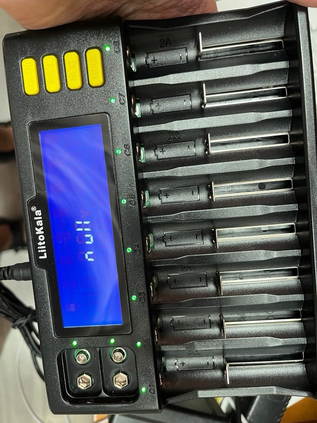 Cargador LiitoKala LII-S8 Baterías#005188