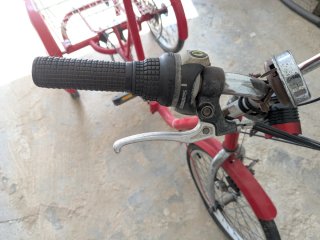 Triciclo para adultos rojo