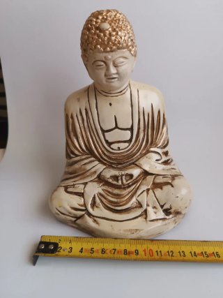Figura Buda Sentado Dorado