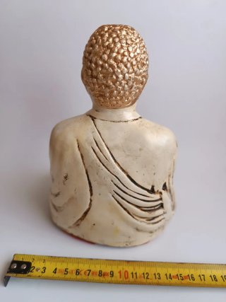 Figura Buda Sentado Dorado