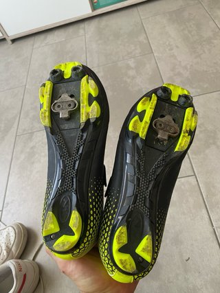 Zapatillas Ciclismo Northwave Negras / amarillas