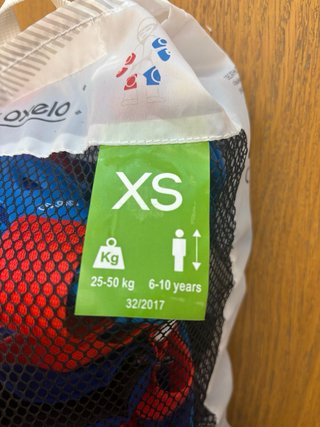 Juego protecciones Oxelo rodilleras y coderas