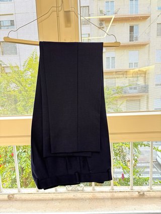 Traje Novio Chaqué Chaleco Fuetecapala Azul