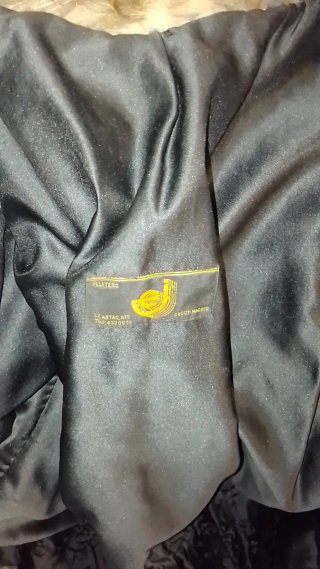 Chaquetón de pelo mapache auténtico