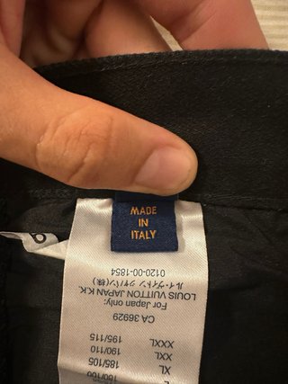 Louis Vuitton Shorts Negros Talla [Talla]