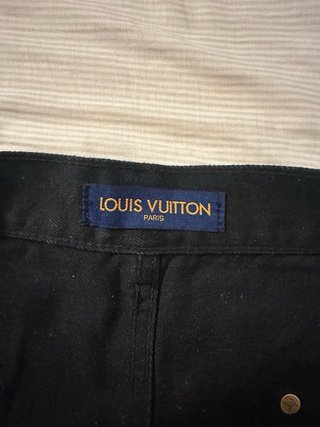 Louis Vuitton Shorts Negros Talla [Talla]