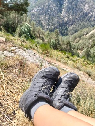 Botas de trekking Salomon negras