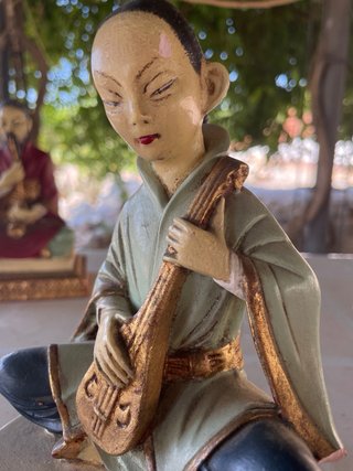 Conjunto Figuras Músicos Chinos Antiguos