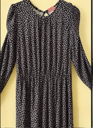 Vestido largo Lefties estampado flores