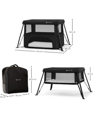 Kinderkraft Cami Cuna de Viaje para bebé 3 en 1