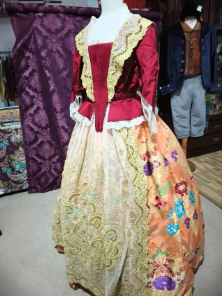 Traje de fallera siglo XIX (leer anuncio bien)