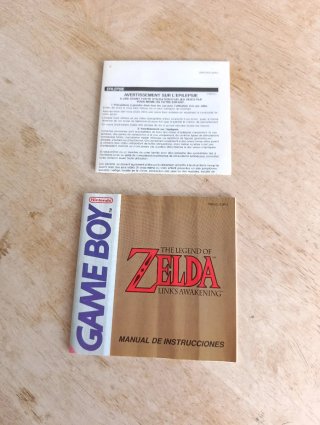 Zelda Link's Awakening Nintendo gameboy español