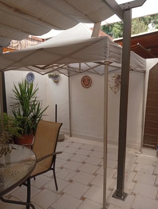 Carpa plegable 2x2 gris
