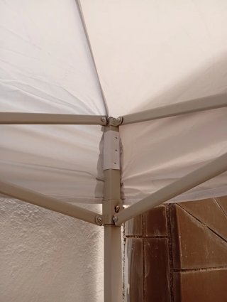 Carpa plegable 2x2 gris