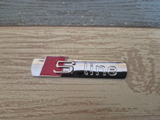 Emblema Audi S Line 72 x 16 mm nuevo