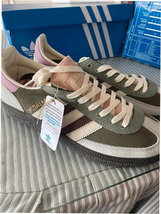 Adidas Handball Spezial Verde Plata EU36