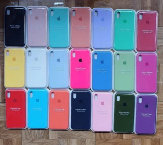 Funda de iPhone Xs Max de silicona