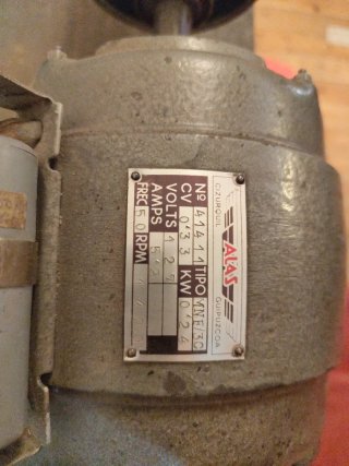 Motor de pulir 125V