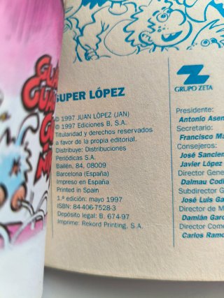 OLE 30 SUPER LOPEZ SUPERLOPEZ LOS CIBERNAUTAS