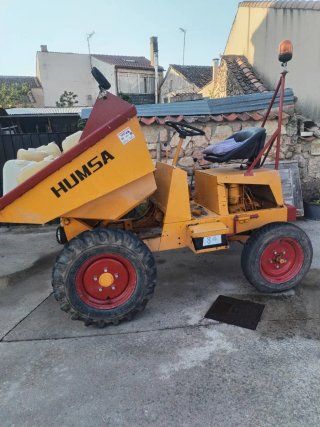 Dumper Hidráulico Naranja