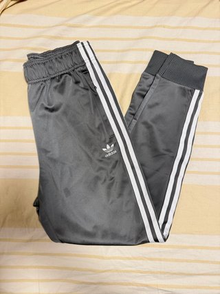 Pantalón Chandal Adidas Gris Niño