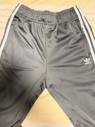Pantalón Chandal Adidas Gris Niño