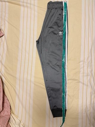 Pantalón Chandal Adidas Gris Niño