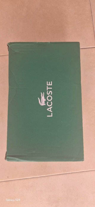 Zapatillas Lacoste Azul Marino y Blanco
