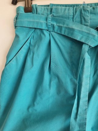 Bermuda Zara Verde Talla XS