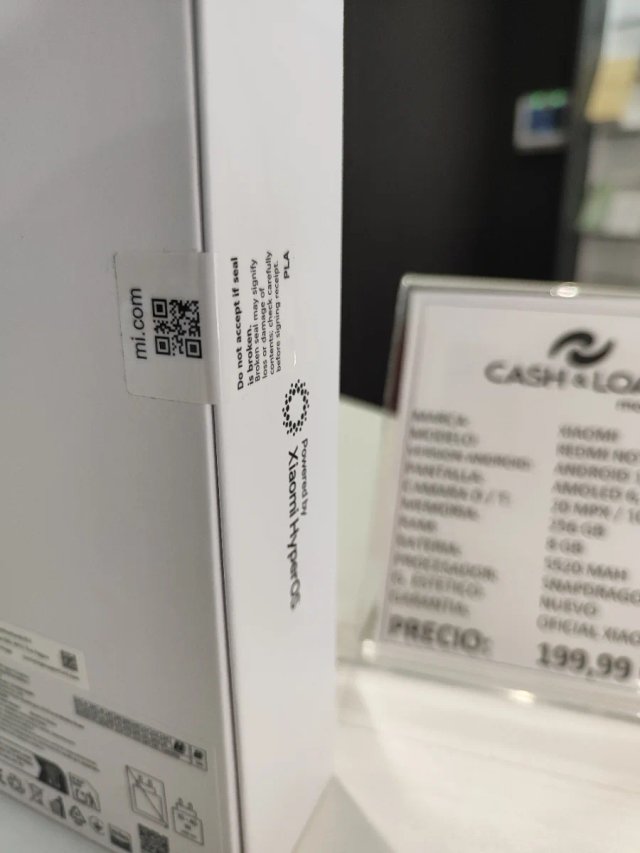Xiaomi Redmi Note 15 5G 256GB Negro Nuevo