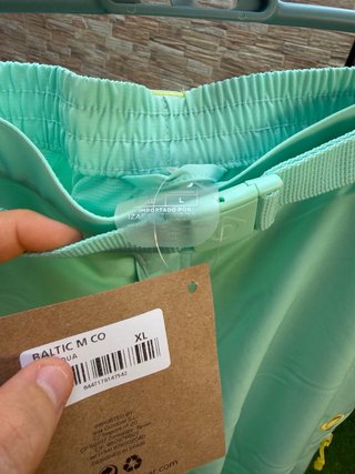 Pantalón Montaña Izas Baltic XL Verde/Amarillo