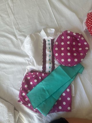 Traje de Flamenco Talla 3 años.