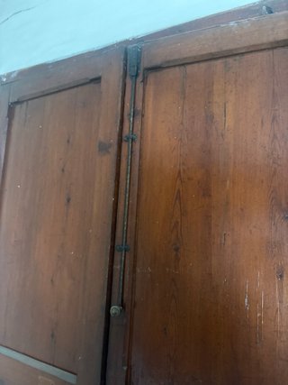 Puerta doble madera interior 240x120