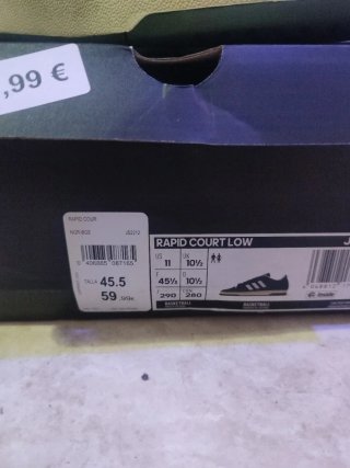 Adidas Rapid Court Low Talla 45.5