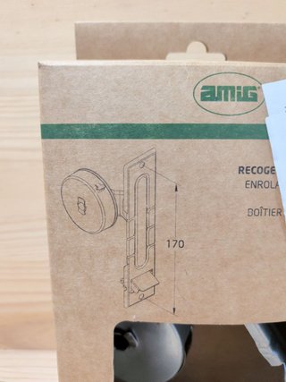 Recogedor Persiana Amig Empotrado Cinta 22mm
