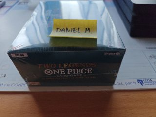 One Piece TCG OP-08 Two Legends Inglés Sellado