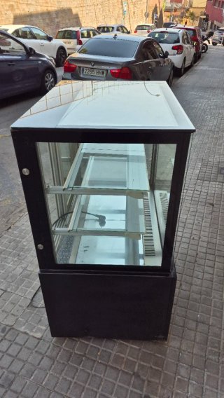 Expositor refrigerado cristal