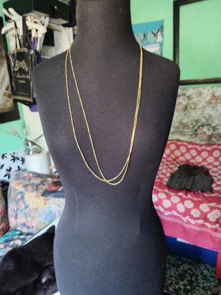 Collar dorado fino